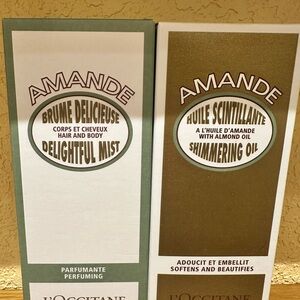 L'OCCITANE Shimmering oil and mist set